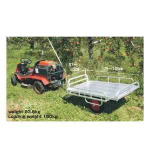 Japan safety securely camping catering dump trailer made in Japan