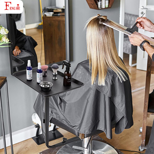 Vente en gros 360 °   Plateau métallique rotatif pour salon, fixé à la chaise, plateau à outils réglable pour chaise de barbier, pour la coloration des cheveux - Product Image 6