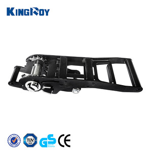 KINGROY 2 pouces 50mm 5T Ergo à cliquet boucle de sangle d'arrimage robuste 5000kg ceinture d'arrimage de camion en acier - Product Image 4