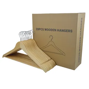 Wood Hanger Top Quality Custom Wooden Coat Hangers Stand For Clothes