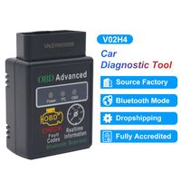 Analyseur de moteur de voiture universel ELM327 compatible avec plusieurs langues, outils de diagnostic JOBD EOBD OBD2 pour toutes les voitures