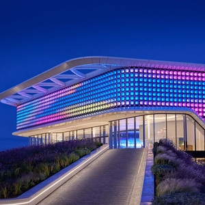 Thiết Kế Mới Ánh Sáng Điểm Ảnh Kỹ Thuật Số Rgb <span class=keywords><strong>Led</strong></span> Điểm Matrix Curtain Lights Với App Điện Thoại Điều Khiển Cho Dự Án Mall Shop Ngoài Trời - Product Image 6