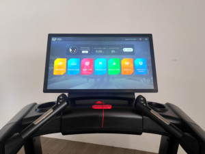 電動トレッドミル ジム機器 27インチ LCDタッチスクリーン 業務用トレッドミル ランニングエクササイズマシン - Product Image 6