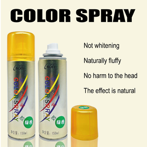 <span class=keywords><strong>Spray</strong></span> colorant temporaire pour <span class=keywords><strong>cheveux</strong></span> aux couleurs vibrantes, sans danger pour les <span class=keywords><strong>cheveux</strong></span>, coloration et coiffage en une seule étape pour les coiffures de fête - Product Image 2
