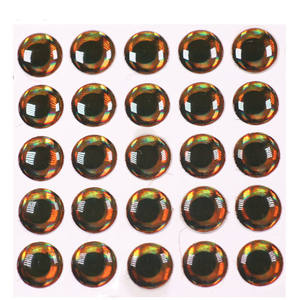 Autocollant œil de poisson en vrac, feu, glace, vent, terre, yeux de poisson, leurre yeux de pêche - Product Image 5