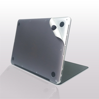 Autocollant de peau d'ordinateur portable de corps complet de couverture originale de couleur d'or rose populaire pour Macbook