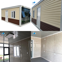 Conception chaude en acier et en verre préfabriqué modulaire en bois maison en thaïlande