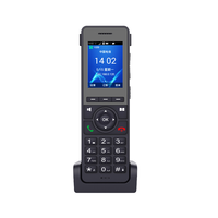 Teléfono GSM Inalámbrico 4G con Doble SIM y WiFi Inteligente, con Pantalla de 2.4 Pulgadas y 3 Líneas SIP para Hoteles, VoIP de Pared