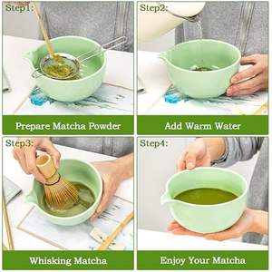 Meilleures ventes Kit <span class=keywords><strong>Matcha</strong></span> Porte-fouet en céramique Bol Chasen Pinceau à thé Thé japonais <span class=keywords><strong>Matcha</strong></span> - Product Image 2