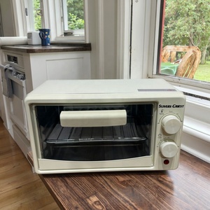 فرن كهربائي صغير سعة 12 لتر للاستخدام المنزلي والسيارات، مع وظائف التحميص والخبز والشوي والقلي الهوائي، بشاشة رقمية باللغة الفرنسية - Product Image 3