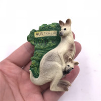 Aimant de réfrigérateur personnalisé en résine 3D, Sydney, Melbourne, Australie, souvenirs de voyage créatifs, aimant de réfrigérateur Australie