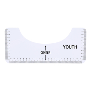 Jp 4Pcs T-Shirt Liên Kết Đo Cai Trị PVC Chất Liệu Hướng Dẫn Công Cụ Thiết Kế Thời Trang Vẽ Cai Trị - Product Image 6