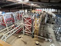 Machine automatique KELI pour la fabrication de blocs creux en shale, ligne de production de briques contrôlée par PLC, 380V, moteur facile à utiliser