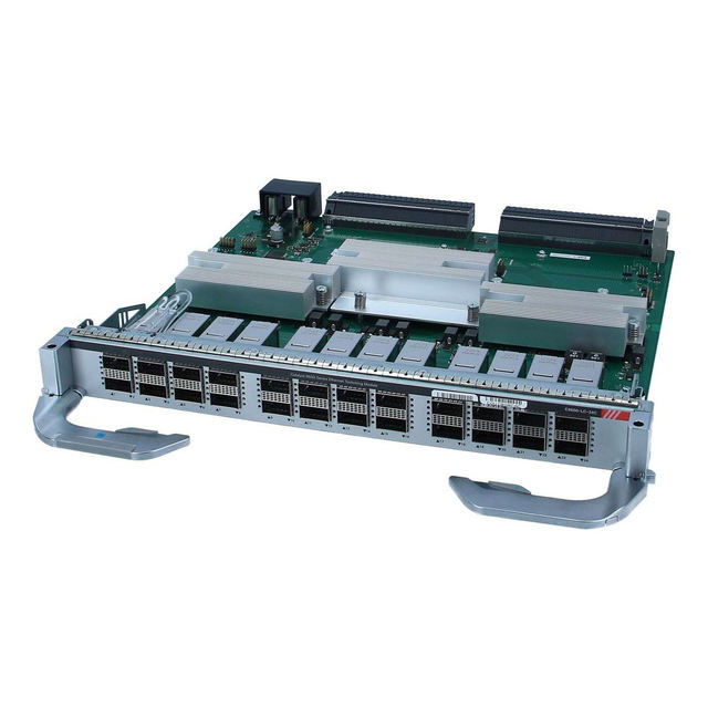 C9600-LC-24C 24-Port 10/100/1000Mbps QSFP28 Line Card with POE SNMP QoS VLAN Support for C9606R Switch NIB Original
