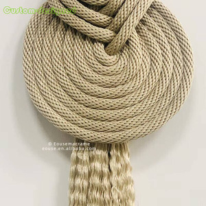 งานตกแต่งผนังสไตล์โบฮีเมียนงานตามสั่งเครื่องประดับพู่ห้อยแบบทำมือสำหรับบ้านห้องนั่งเล่นลายแนวตั้งขนาด25*90ซม. - Product Image 2