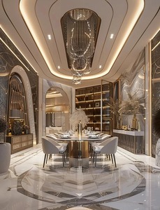 Rendu <span class=keywords><strong>3ds</strong></span> <span class=keywords><strong>Max</strong></span> d'intérieur de villa de luxe, plans de construction, solutions modernes pour salle de bain et chambre, architecture, matériaux - Product Image 4