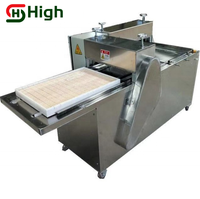 Assurance qualité coupe-bonbons aux arachides taffy nougat bonbons dicer cutter machine