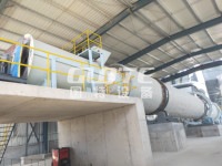 Sécheur à tambour rotatif horizontal pour le sable, sécheur à tambour unique, entièrement intégré avec un flux d'air chaud pour une déshydratation optimale, spécialement conçu pour les minéraux