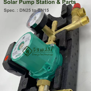 Haut Intelligent contrôleur de chauffage de l'eau vase d'expansion soupape de sécurité Singal <span class=keywords><strong>Wilo</strong></span> Station de pompe à eau système de collecteur de panneau solaire - Product Image 5