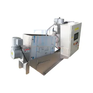 Tecnología de control automático Filtro de purificación Eliminación de lodos Máquina de tratamiento de agua Prensa de tornillo