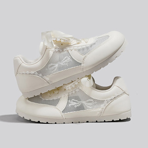 Chaussures de sport respirantes pour femmes, nouveau style printemps/été 2026, chaussures plates décontractées à bout rond, chaussures Agan tendance - Product Image 2