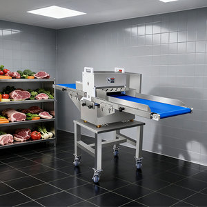 Nouvelle machine à découper les bandes <span class=keywords><strong>de</strong></span> viande Xibao, lame en acier inoxydable, fonctionnement automatique, épaisseur <span class=keywords><strong>de</strong></span> coupe réglable, découpe <span class=keywords><strong>de</strong></span> bandes <span class=keywords><strong>de</strong></span> porc en cubes - Product Image 2