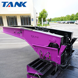 Semirremolque <span class=keywords><strong>de</strong></span> plataforma baja hidráulica desmontable <span class=keywords><strong>de</strong></span> 2 ejes y 30-60 toneladas para transporte <span class=keywords><strong>de</strong></span> equipo pesado con ejes FUWA y ABS WABCO - Product Image 3