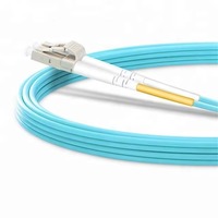 Cordon de brassage fibre optique YOFC OM3 Multimode 50/125 LC/UPC vers LC/UPC Duplex MMF avec ferrule en céramique 2.0mm 3.0mm