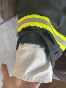 Traje de bombero de algodón ignífugo barato, <span class=keywords><strong>ropa</strong></span> de fuego, uniforme de bombero, equipo de lucha contra incendios - Product Image 3