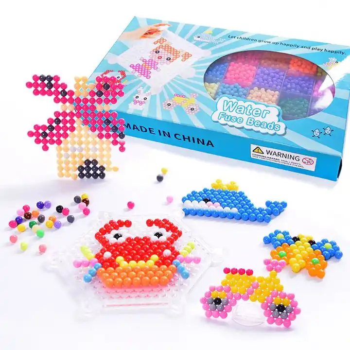 Hot Kids Diy Educational Toys Water Fuse Beads Set Lovely Pattern Design  Pegboard Game Pearl Hama Fuse Box Kit - Buy Hot Kids Diy Educational Toys Water  Fuse Beads Set Lovely Pattern