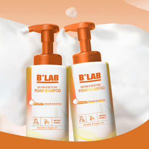 Champú reparador de cabello Antifrizz <span class=keywords><strong>para</strong></span> mujeres, champú de hierbas, queratina, suave, nutre el cuidado del cabello, espuma de burbujas, aceite de argán, juego de champú <span class=keywords><strong>para</strong></span> el cabello - Product Image 1