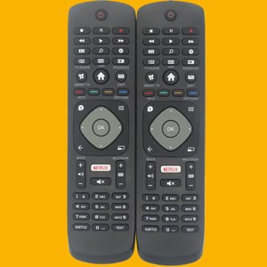 Télécommande Crystal Pearl Tianhong pour téléviseur Philips, version anglaise avec bouton Netflix, 20,5x5,3x2cm, code fixe - Product Image 2