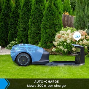 Cortacésped Automático Inteligente de 4 Tiempos y 24V, Recortadora de Alta Eficiencia Controlada por Teléfono Móvil para Caminos de Patio 4OelZCFg 4-str - Product Image 3