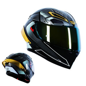 Casco OEM de cara completa para motocicleta, protector de cara completa, de color negro y colorido, doble Visor, sección trasera grande, nueva tecnología - Product Image 3
