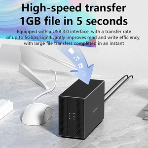 Carcasa Externa para Disco Duro 2.5 3.5 2 HDD USB C 0 1 JBOD PM para HDD/SSD 3.5 2 USB C, Carcasa para Disco Duro 1 3.5 2 USB - Product Image 5