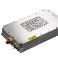Módulo Amplificador de RF GaN PA1100-1700MHz, Amplificador de RF de 20w, Módulo Amplificador de Potencia de Onda Continua y Onda Pulsada de Estado Sólido de Alta Potencia