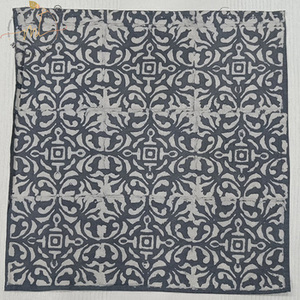 Servilletas Cuadradas de Algodón Hechas a Mano con Estampado Indio, Calidad de Hotel, Suaves y Duraderas, Diseño de Color Personalizado, Ropa de Cama para el Hogar, Uso Diario, 18x18 - Product Image 3