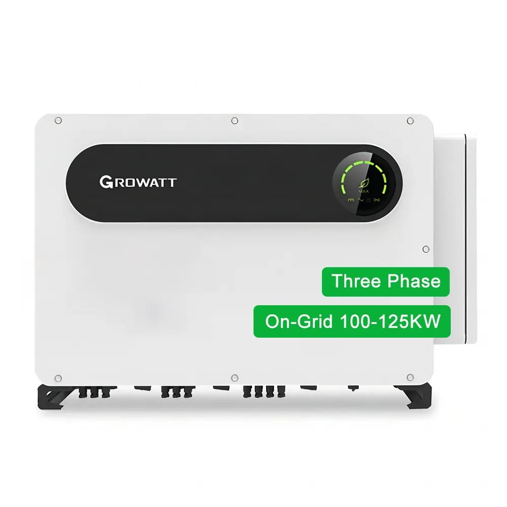 Growatt การป้องกัน IP 66เข้ากันได้กับ AL และ Cu AC สายอินเวอร์เตอร์3เฟสอินเวอร์เตอร์สูงสุด100-150KTL3-X lv/mv 100KW 110KW 128KW 120KW