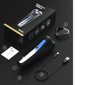 Mini <span class=keywords><strong>rasoir</strong></span> électrique <span class=keywords><strong>rechargeable</strong></span> par USB puissant Tondeuse à l'aine pour hommes Appareil d'épilation lavable à un prix bon marché - Product Image 1