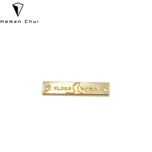 High Quality Metal <b>Name</b> <b>Labels</b> for Clothing - Product Image 5