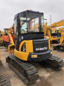 Excavadora Usada de 4 Toneladas Komatsu PC40mr con Pocas Horas de Trabajo, Motor y Caja de Cambios Importados de Japón, Modelo 2024, Bajo Precio para Excavación - Product Image 4