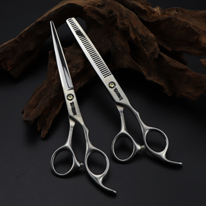 Tijeras <span class=keywords><strong>de</strong></span> Peluquería Profesionales TONE&GUY <span class=keywords><strong>de</strong></span> 5.5/6.0/6.5 Pulgadas, Diseño Moderno, Tijeras <span class=keywords><strong>de</strong></span> Dientes Planos para Corte <span class=keywords><strong>de</strong></span> Cabello HS-350 - Product Image 1