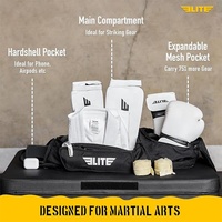 Sac de sport extensible Elite Sports pour l'entraînement en arts martiaux, Jiu Jitsu, MMA, lutte, athlétisme, boxe
