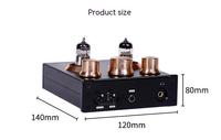 Amplificateur audio numérique stéréo USB HiFi 2.0 canaux TPA3116 50W en aluminium, amplificateur de puissance de classe D pour casque, 2 tubes
