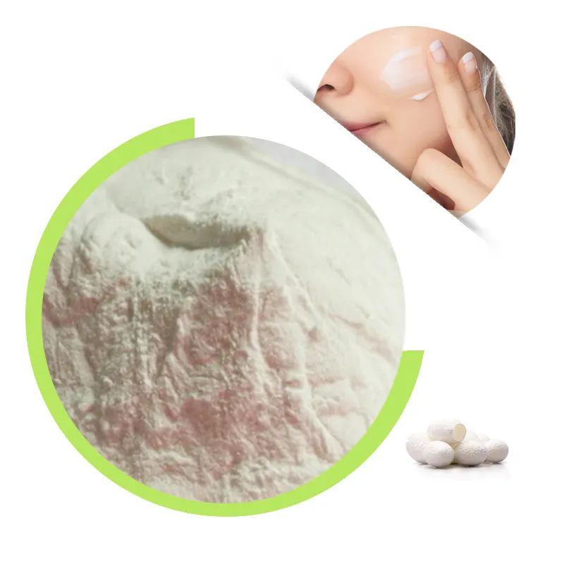 Silk peptid pulver, kosmetik grade natürliche hohe protein inhalt seide aminosäure flüssigkeit