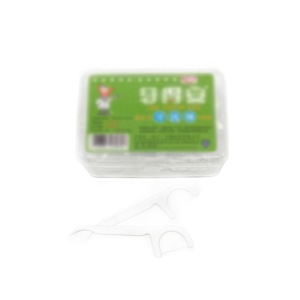 Cure-dents à fil dentaire, lot de 50, pack familial, cure-dents à fil dentaire jetables en plastique haute résistance - Product Image 2