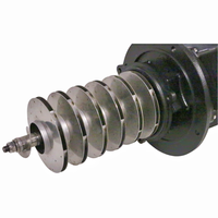 Pompa Sentrifugal Multistage Vertikal BAOHUA H6V60 Baja Tahan Karat 0.75 HP 220V 380V 60Hz OEM Sistem Pendingin Mesin CNC