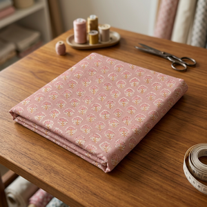 Tela de Algodón de Punto Liso de Peso Medio Resistente al Agua Sanganer LEGACY FABRICS al por Mayor para Textiles del Hogar y Fundas de Bolsos con Diseño Floral - Product Image 2