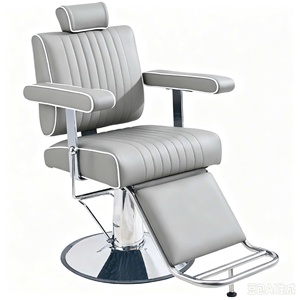 Sillón de Peluquería Hidráulico Comercial, Giratorio, con Altura Ajustable - Product Image 3