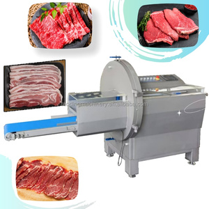 Adjustable Thickness Fresh Meat <strong>Slicer</strong> Automatic Cutting Machine Frozen Meat Cutting Machine Slice Meat Cutting Machine Price - Product Image 6